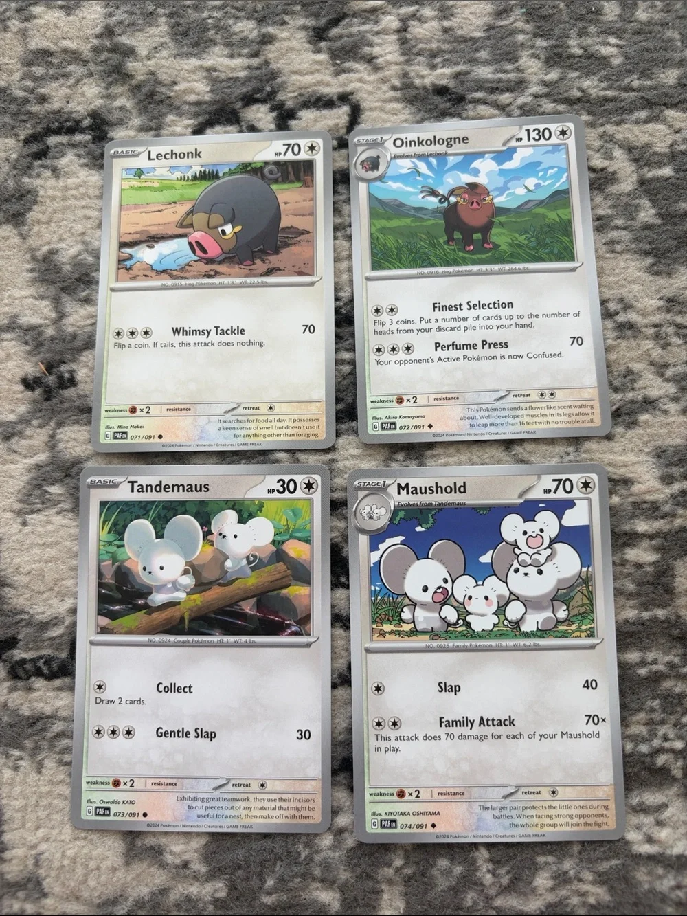 Paldean Fates Binder Builder Lot | 65 Unique Cards | Pokémon Set Collection